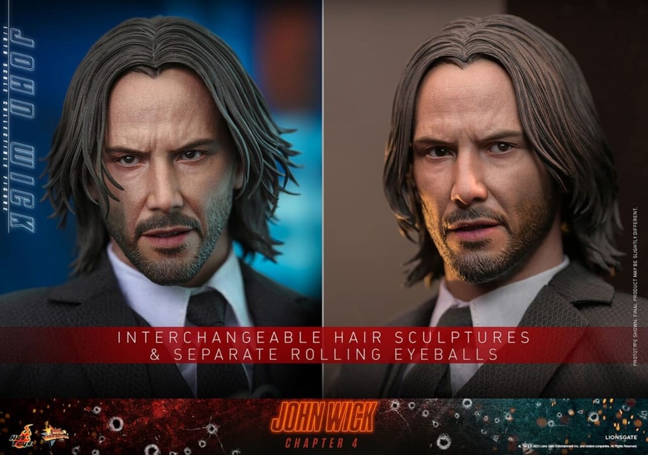 Hot Toys John Wick: Chapter 4 Movie Masterpiece Action Figure 1/6 John Wick 30 cm Hot Toys John Wick: Chapter 4 Movie Masterpiece Action Figure 1/6 John Wick 30 cm