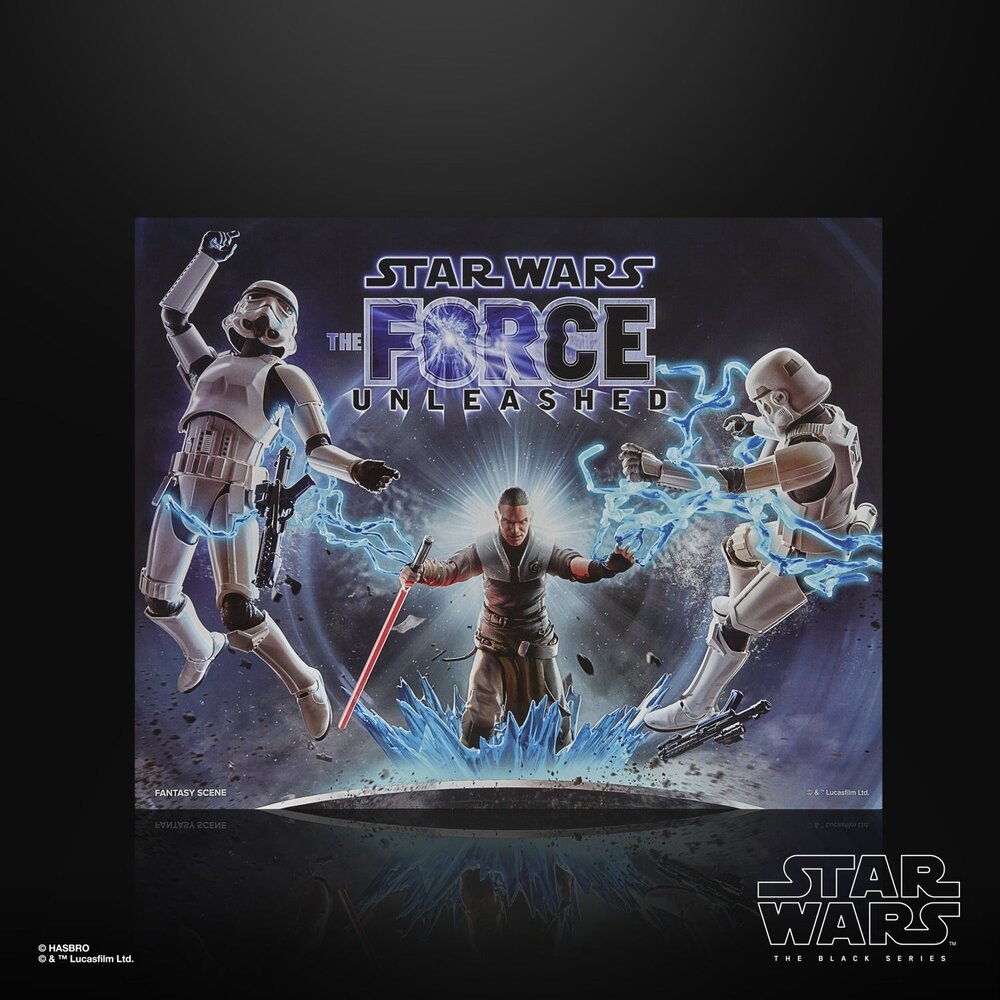 Hasbro Star Wars: The Force Unleashed Black Series Action Figure Starkiller & Troopers 15 cm Hasbro Star Wars: The Force Unleashed Black Series Action Figure Starkiller & Troopers 15 cm