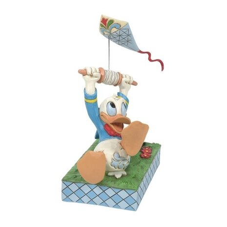 Disney Traditions Donald Duck met Vlieger 16 cm Disney Traditions Donald Duck met Vlieger 16 cm