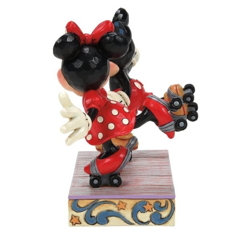 Disney Traditions Mickey and Minnie Mouse Roller Skating 14 cm Disney Traditions Mickey and Minnie Mouse Roller Skating 14 cm