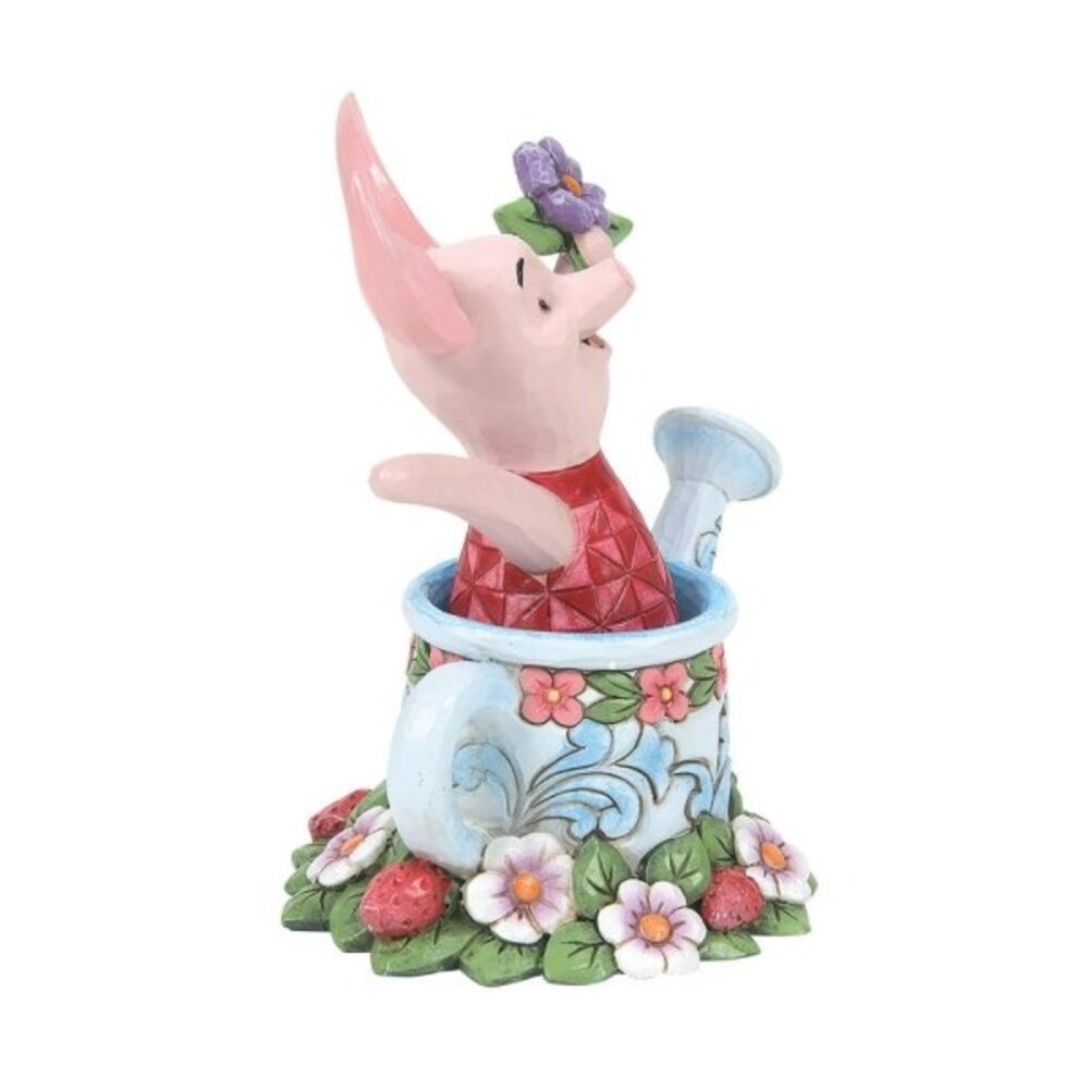 Disney Traditions Winnie the Pooh Piglet in a Watering Can 12 cm