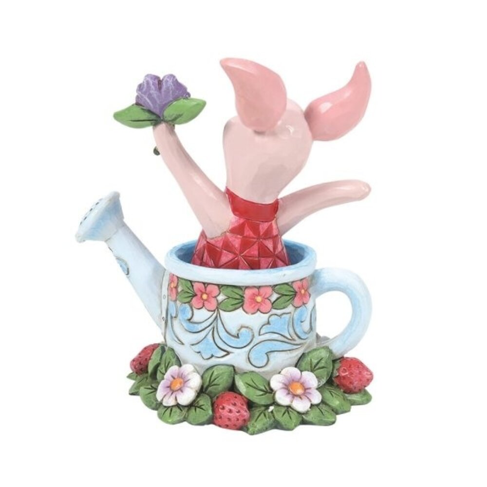 Disney Traditions Winnie the Pooh Piglet in a Watering Can 12 cm