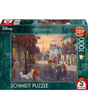 Schmidt Disney Dreams Puzzel De Aristokatten (1000 stukken) Schmidt Disney Dreams Puzzel De Aristokatten (1000 stukken)