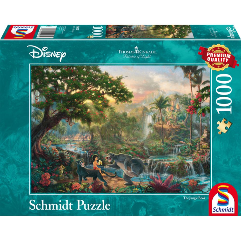 Schmidt Disney Dreams Puzzel The Jungle Book (1000 stukken) Schmidt Disney Dreams Puzzel The Jungle Book (1000 stukken)
