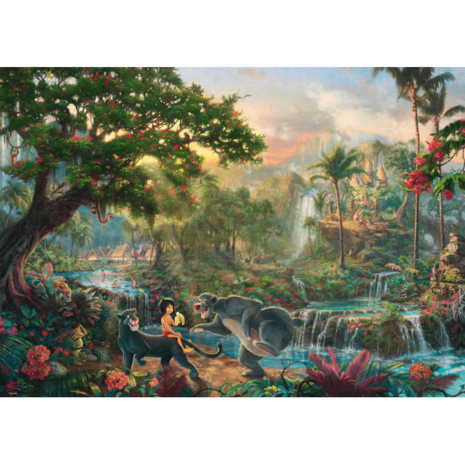 Schmidt Disney Dreams Puzzel The Jungle Book (1000 stukken) Schmidt Disney Dreams Puzzel The Jungle Book (1000 stukken)