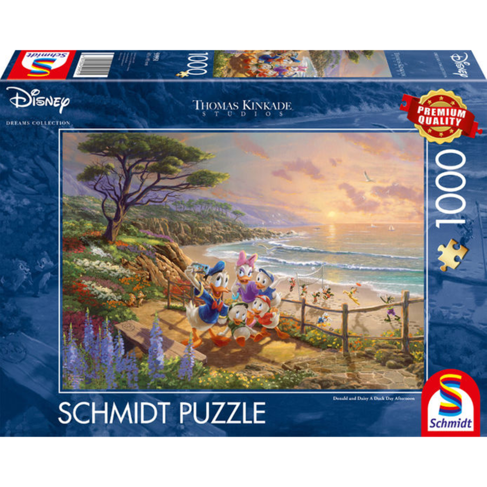 Schmidt Disney Dreams Puzzle Donald & Daisy Duck (1000 pieces) Schmidt Disney Dreams Puzzle Donald & Daisy Duck (1000 pieces)