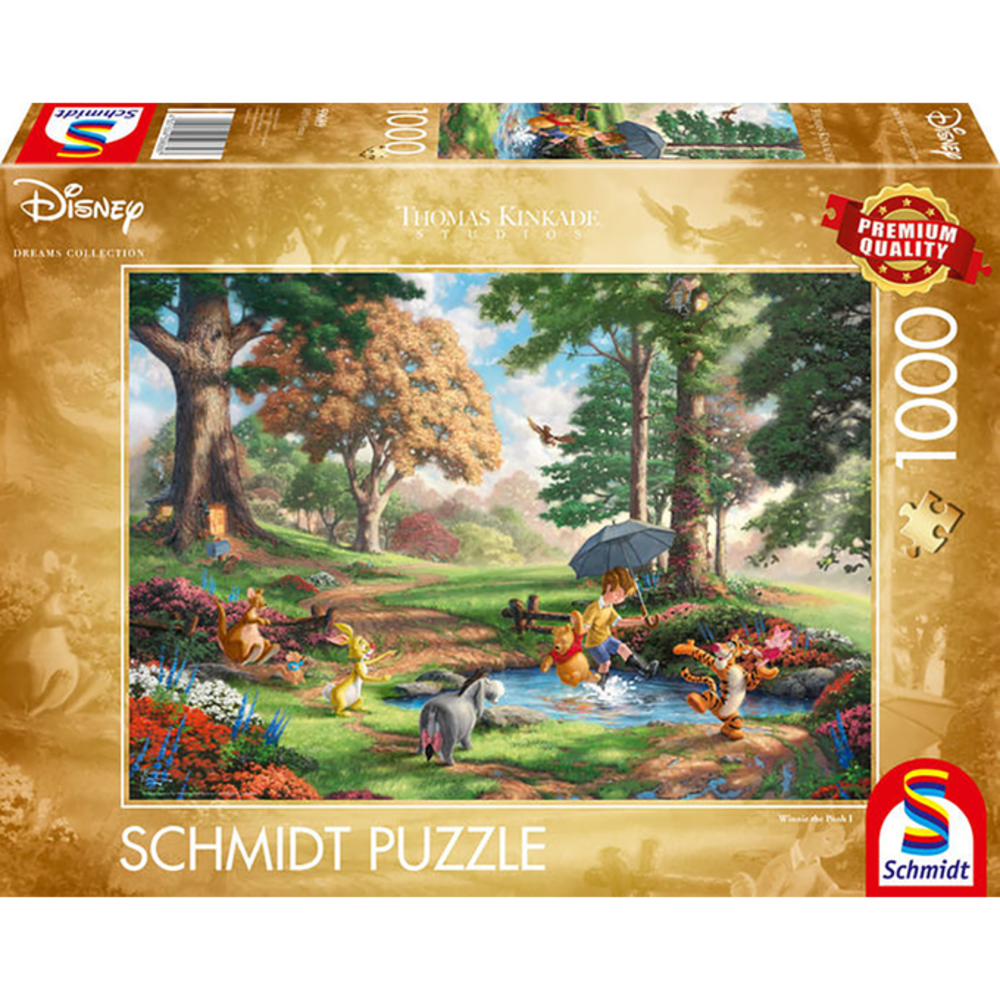 Puzzle 1000 pièces : Thomas Kinkade : Disney, Blanche-Neige