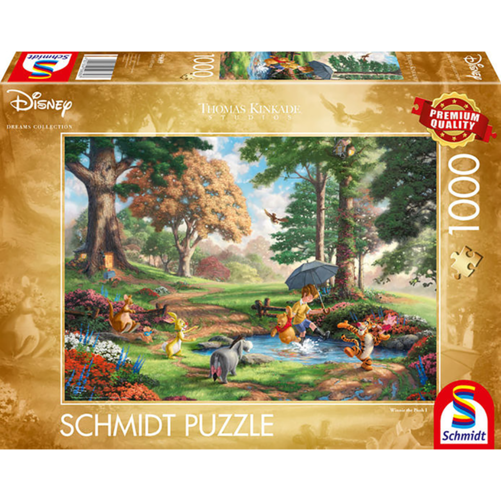 Schmidt Disney Dreams Puzzel Winnie the Pooh (1000 stukken) Schmidt Disney Dreams Puzzel Winnie the Pooh (1000 stukken)