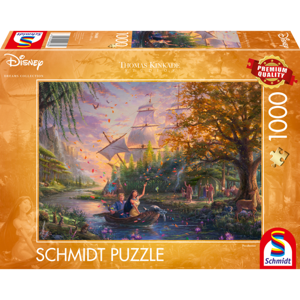 Schmidt Disney Dreams Puzzle Pocahontas (1000 pieces) Schmidt Disney Dreams Puzzle Pocahontas (1000 pieces)