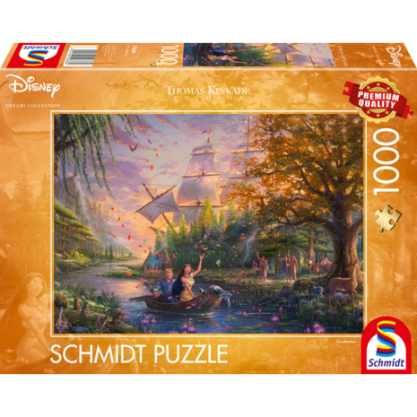 Schmidt Disney Dreams Puzzel Pocahontas (1000 stukken) Schmidt Disney Dreams Puzzel Pocahontas (1000 stukken)