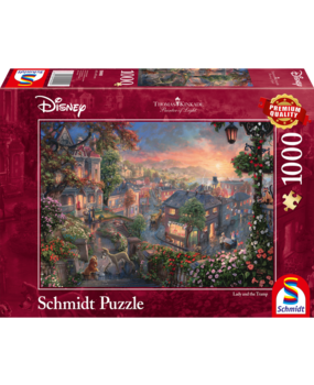 Schmidt Disney Dreams Puzzle Lady and the Tramp (1000 pieces) Schmidt Disney Dreams Puzzle Lady and the Tramp (1000 pieces)