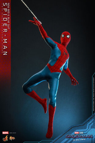 Hot Toys Spider-Man: No Way Home Action Figure 1/6 Spider-Man (New Red and Blue Suit) 28 cm Hot Toys Spider-Man: No Way Home Action Figure 1/6 Spider-Man (New Red and Blue Suit) 28 cm