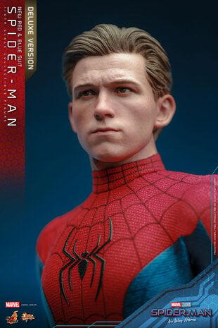 Spider-Man: No Way Home Action Figure 1/6 Spider-Man (New Red and Blue  Suit) (Deluxe Version) 28 cm - Planet Fantasy