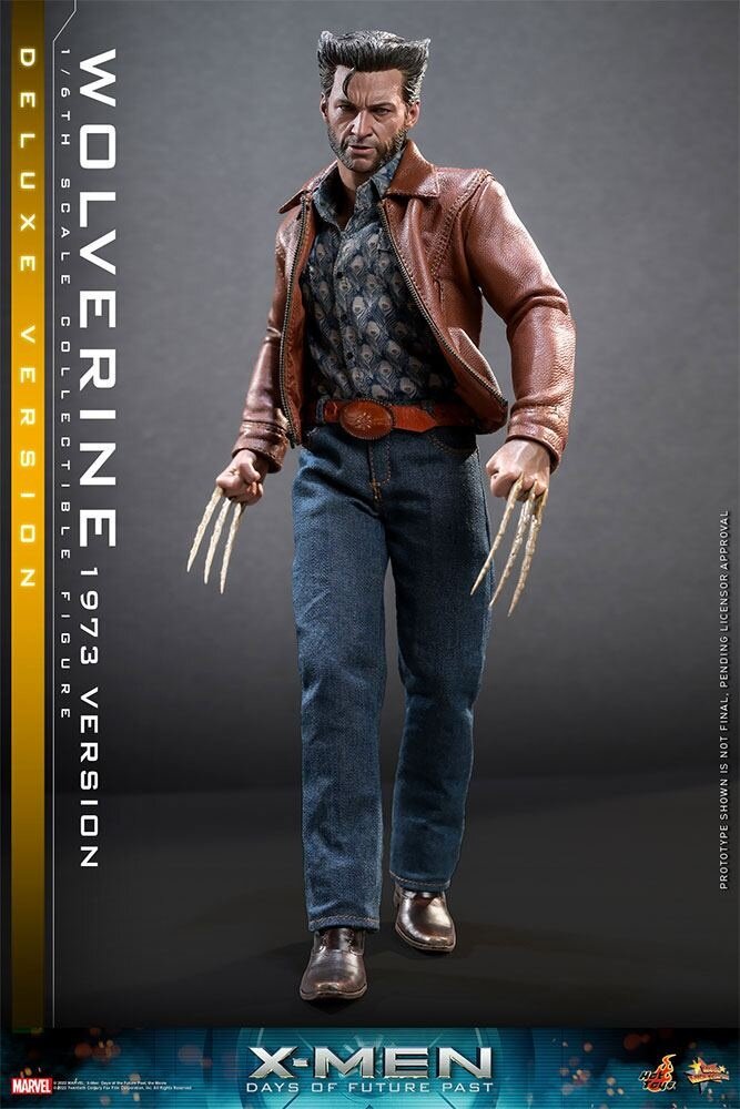 Hot Toys X-Men Days of Future Past Action Figure 1/6 Wolverine (1973 Version) Deluxe Version 30 cm Hot Toys X-Men Days of Future Past Action Figure 1/6 Wolverine (1973 Version) Deluxe Version 30 cm