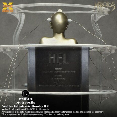 Metropolis Plastic Model Kit 1/8 Maschinenmensch Seated Ver. 18 cm Metropolis Plastic Model Kit 1/8 Maschinenmensch Seated Ver. 18 cm