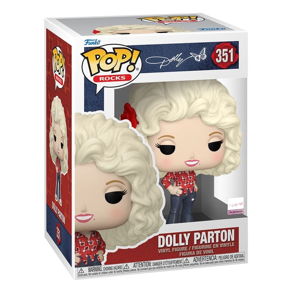 Funko Dolly Parton POP! Rocks Vinyl Figure '77 Tour #351 Funko Dolly Parton POP! Rocks Vinyl Figure '77 Tour #351