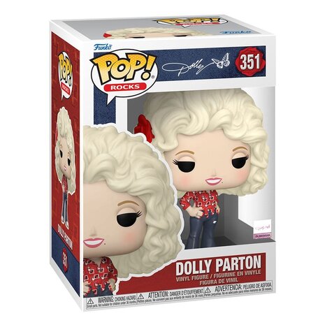 Funko Dolly Parton POP! Rocks Vinyl Figure '77 Tour #351 Funko Dolly Parton POP! Rocks Vinyl Figure '77 Tour #351