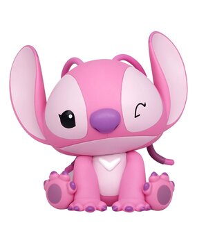 Disney: Lilo and Stitch - Angel PVC Figural Coin Bank 9 Tall Pink