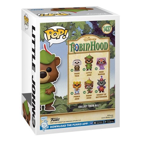 Funko POP! Keychain: Disney Robin Hood – Little John