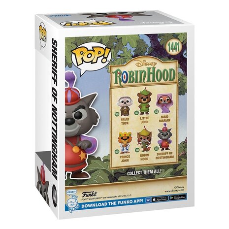 Funko Robin Hood POP! Disney Vinyl Figure Sheriff of Nottingham #1441 Funko Robin Hood POP! Disney Vinyl Figure Sheriff of Nottingham #1441