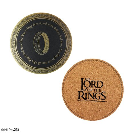 Cinereplicas Lord of the Rings Set Coasters (4 pieces) Cinereplicas Lord of the Rings Set Coasters (4 pieces)