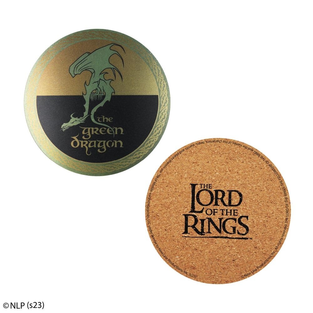 Cinereplicas Lord of the Rings Set Coasters (4 pieces) Cinereplicas Lord of the Rings Set Coasters (4 pieces)
