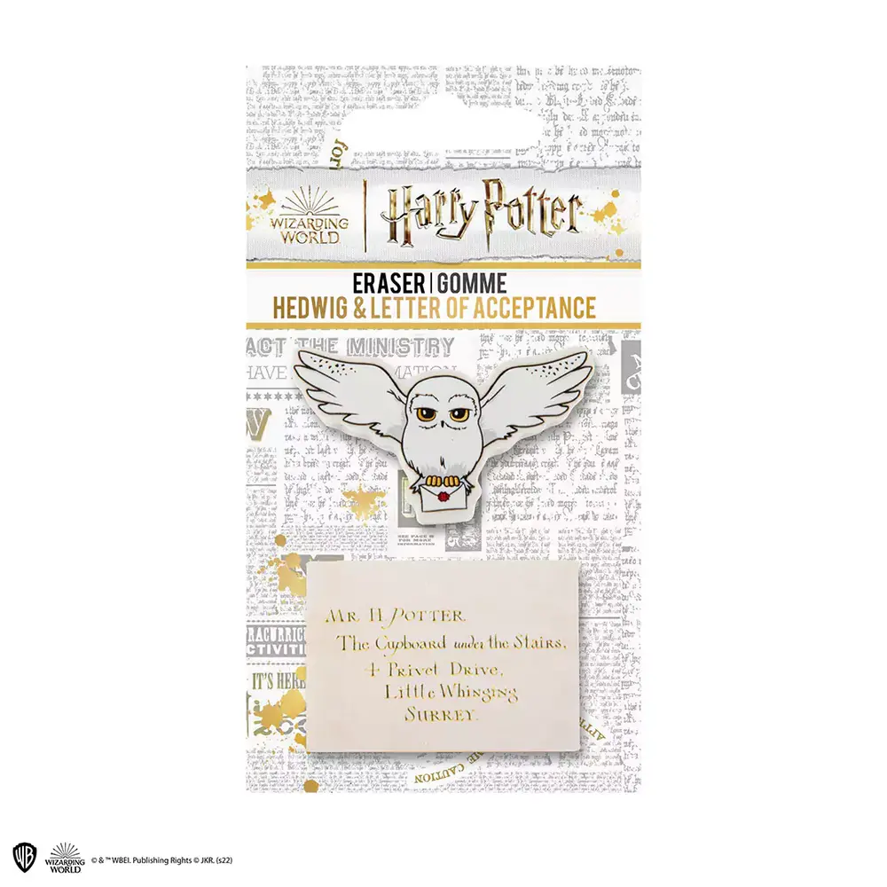 Cinereplicas Harry Potter Hedwig & Letter Set vof 2 Erasers Cinereplicas Harry Potter Hedwig & Letter Set vof 2 Erasers