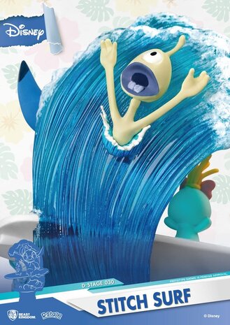 Beast Kingdom Disney Summer Series D-Stage PVC Diorama Stitch Surf 15 cm Beast Kingdom Disney Summer Series D-Stage PVC Diorama Stitch Surf 15 cm