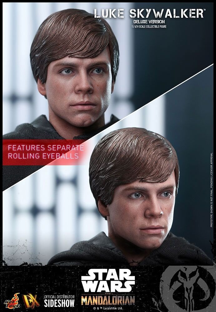 Hot Toys Star Wars The Mandalorian Action Figure 1/6 Luke Skywalker (Deluxe Version) 30 cm Hot Toys Star Wars The Mandalorian Action Figure 1/6 Luke Skywalker (Deluxe Version) 30 cm