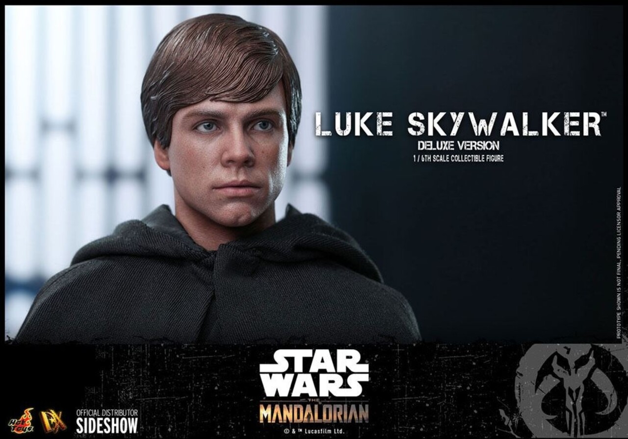 Hot Toys Star Wars The Mandalorian Action Figure 1/6 Luke Skywalker (Deluxe Version) 30 cm Hot Toys Star Wars The Mandalorian Action Figure 1/6 Luke Skywalker (Deluxe Version) 30 cm