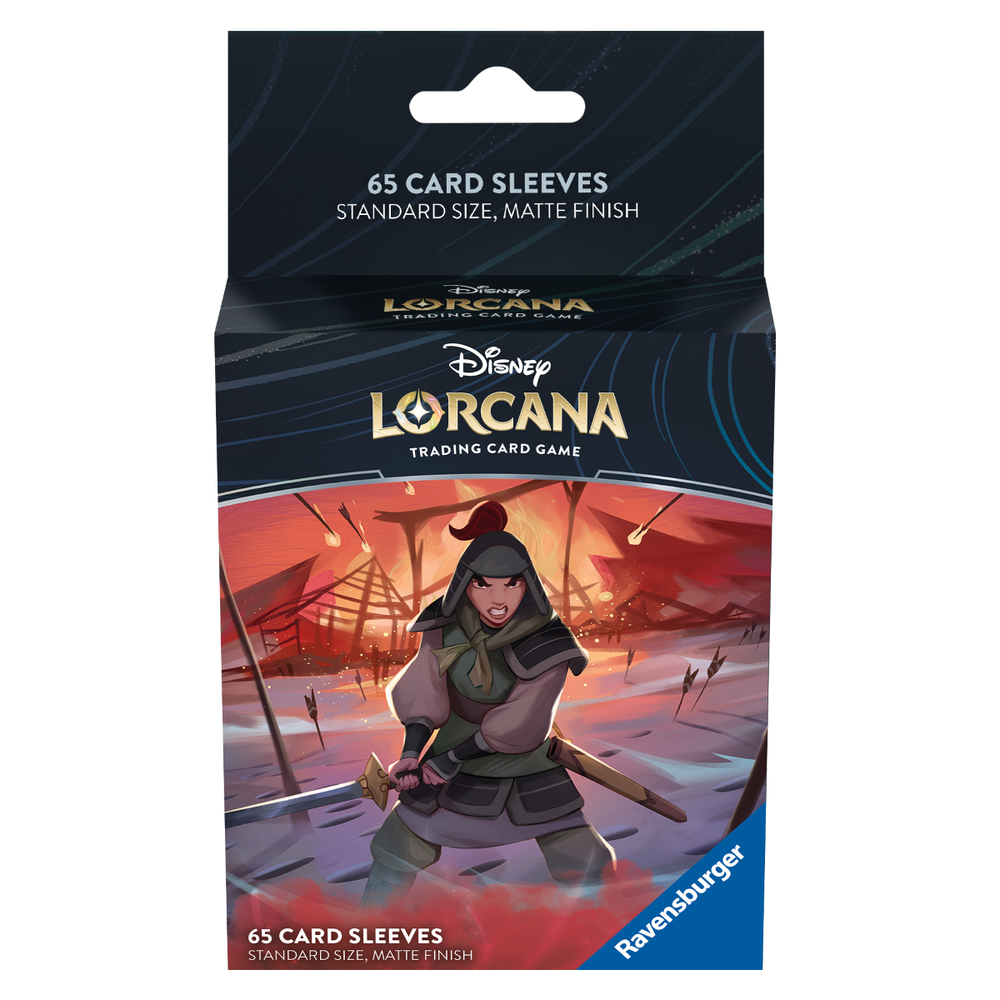 Ravensburger Disney Lorcana: Card Sleeves Mulan (65x) Ravensburger Disney Lorcana: Card Sleeves Mulan (65x)