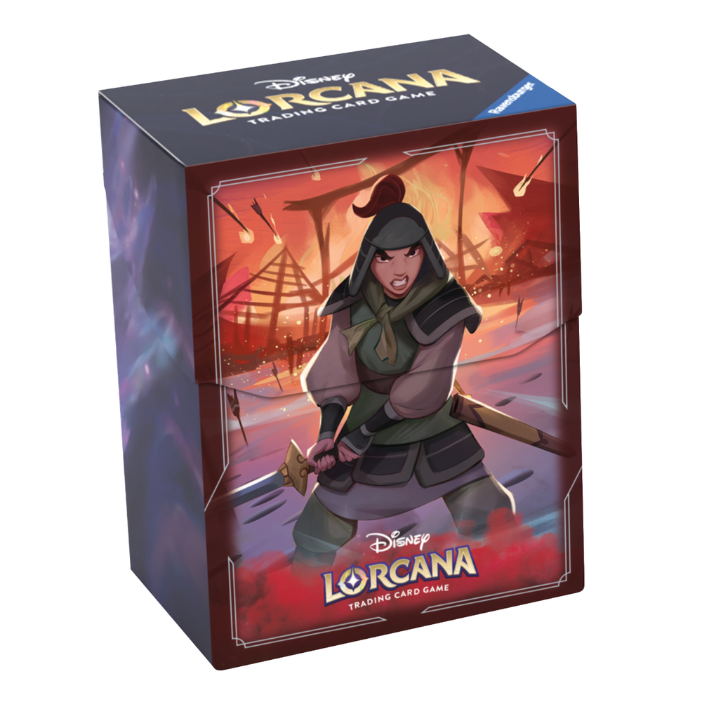 Ravensburger Disney Lorcana: Deck Box Mulan