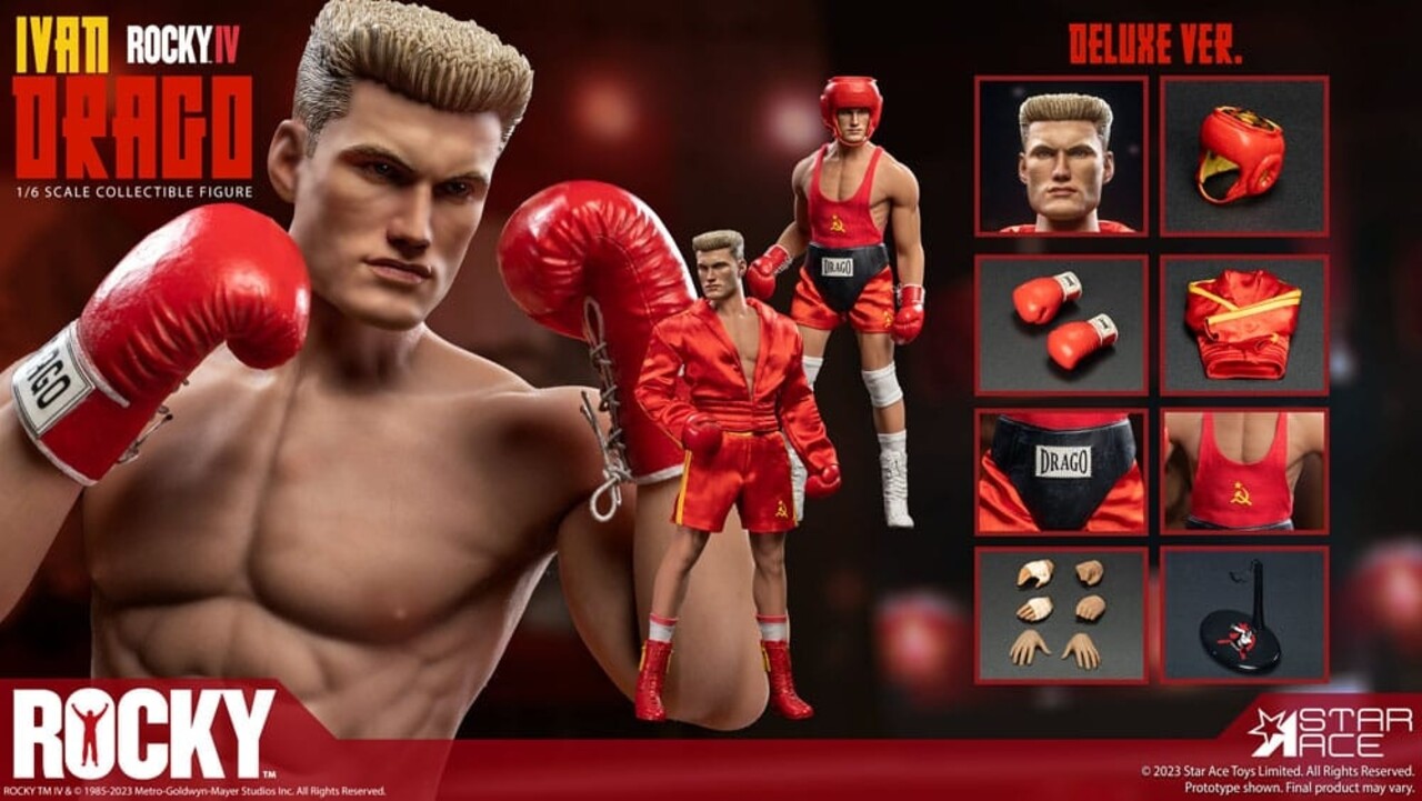 Star Ace Toys Rocky IV Action Figure 1/6 Ivan Drago Deluxe Ver. 32 cm Star Ace Toys Rocky IV Action Figure 1/6 Ivan Drago Deluxe Ver. 32 cm