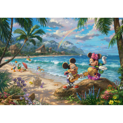 Schmidt Disney Dreams Puzzle Mickey & Minnie Mouse in Hawaii (1000 pieces)