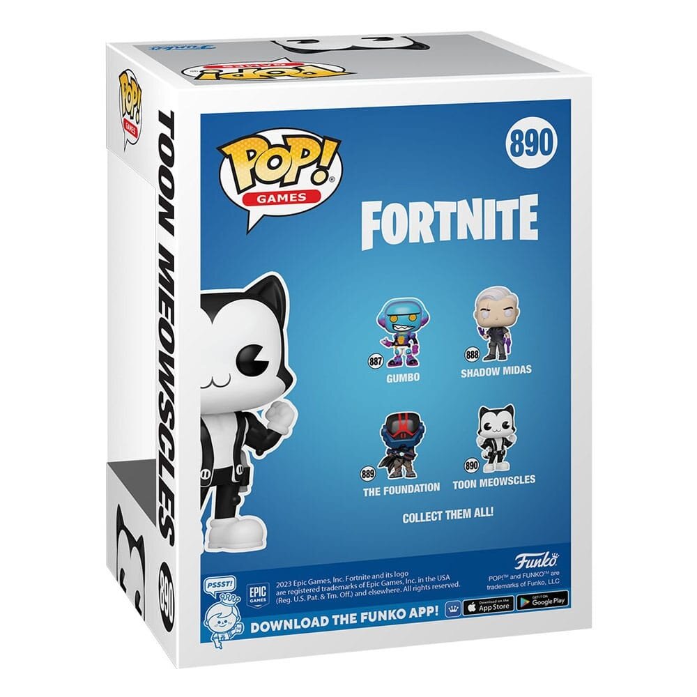 copy of Fortnite POP! Games Vinyl figurine Meowscles 9 cm