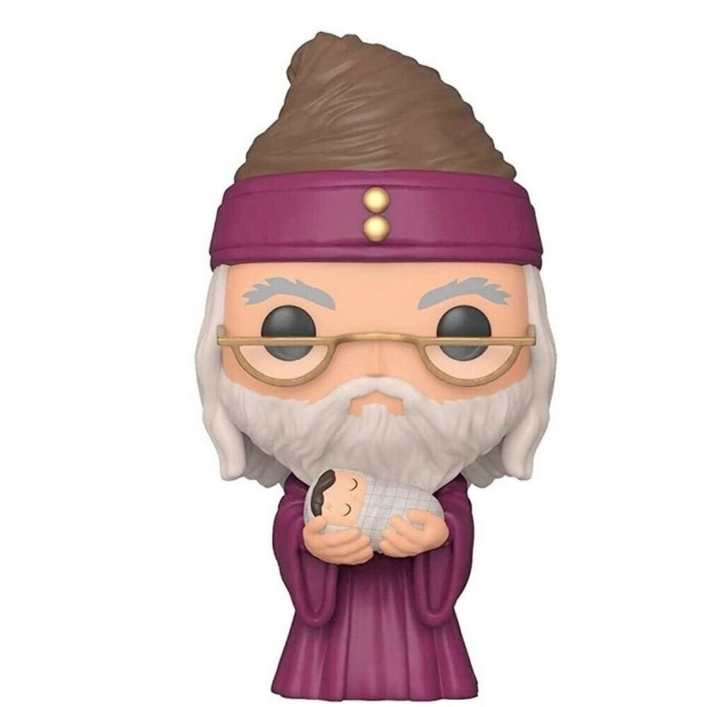 Funko Harry Potter POP! Movies Vinyl Figure Dumbledore w/Baby Harry #115 Funko Harry Potter POP! Movies Vinyl Figure Dumbledore w/Baby Harry #115