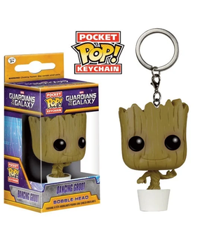 Funko Guardians of the Galaxy Pocket POP! Vinyl Sleutelhanger Dancing Groot 4 cm Funko Guardians of the Galaxy Pocket POP! Vinyl Sleutelhanger Dancing Groot 4 cm
