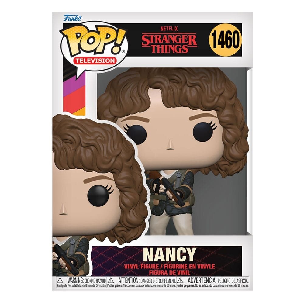 Funko Stranger Things POP! TV Vinyl Figure Hunter Nancy with Shotgun #1460 Funko Stranger Things POP! TV Vinyl Figure Hunter Nancy with Shotgun #1460