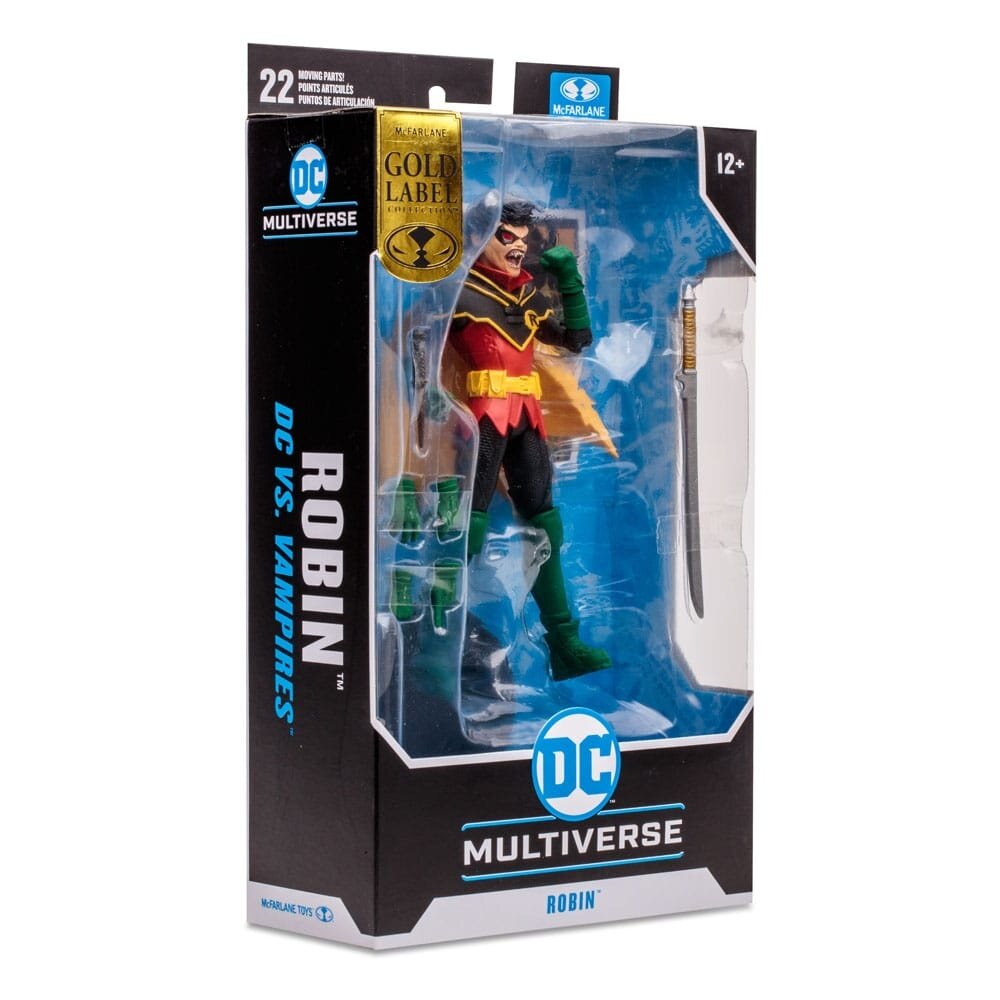McFarlane Toys DC Multiverse Action Figure Damian Wayne Robin (DC vs. Vampires) (Gold Label) 18 cm McFarlane Toys DC Multiverse Action Figure Damian Wayne Robin (DC vs. Vampires) (Gold Label) 18 cm