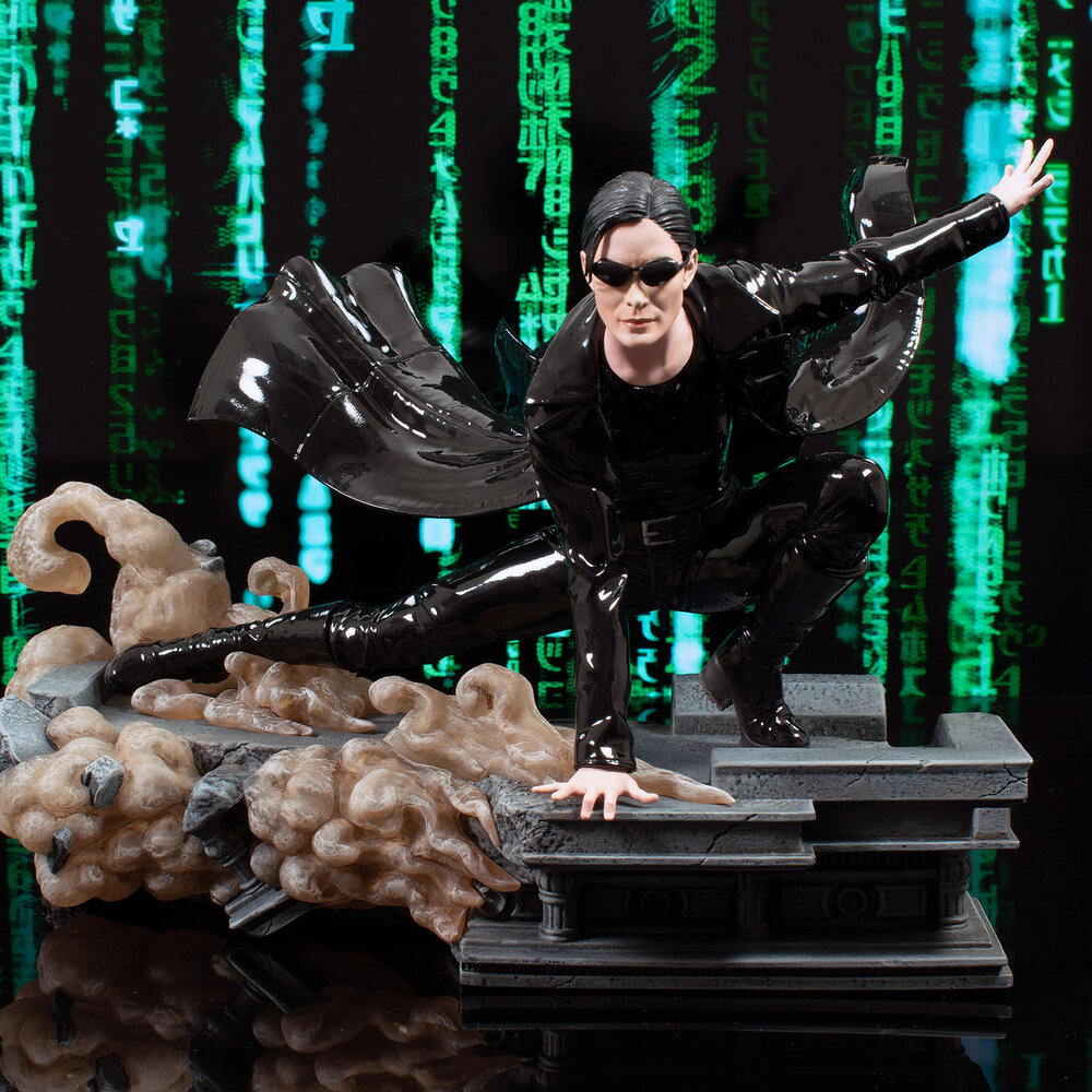 Diamond Select Toys The Matrix Gallery Deluxe PVC Statue Trinity Diamond Select Toys The Matrix Gallery Deluxe PVC Statue Trinity