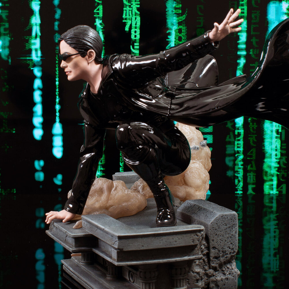 Diamond Select Toys The Matrix Gallery Deluxe PVC Statue Trinity Diamond Select Toys The Matrix Gallery Deluxe PVC Statue Trinity
