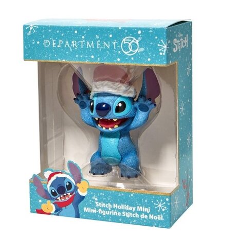 Disney Showcase Stitch with Flowers Mini Figurine