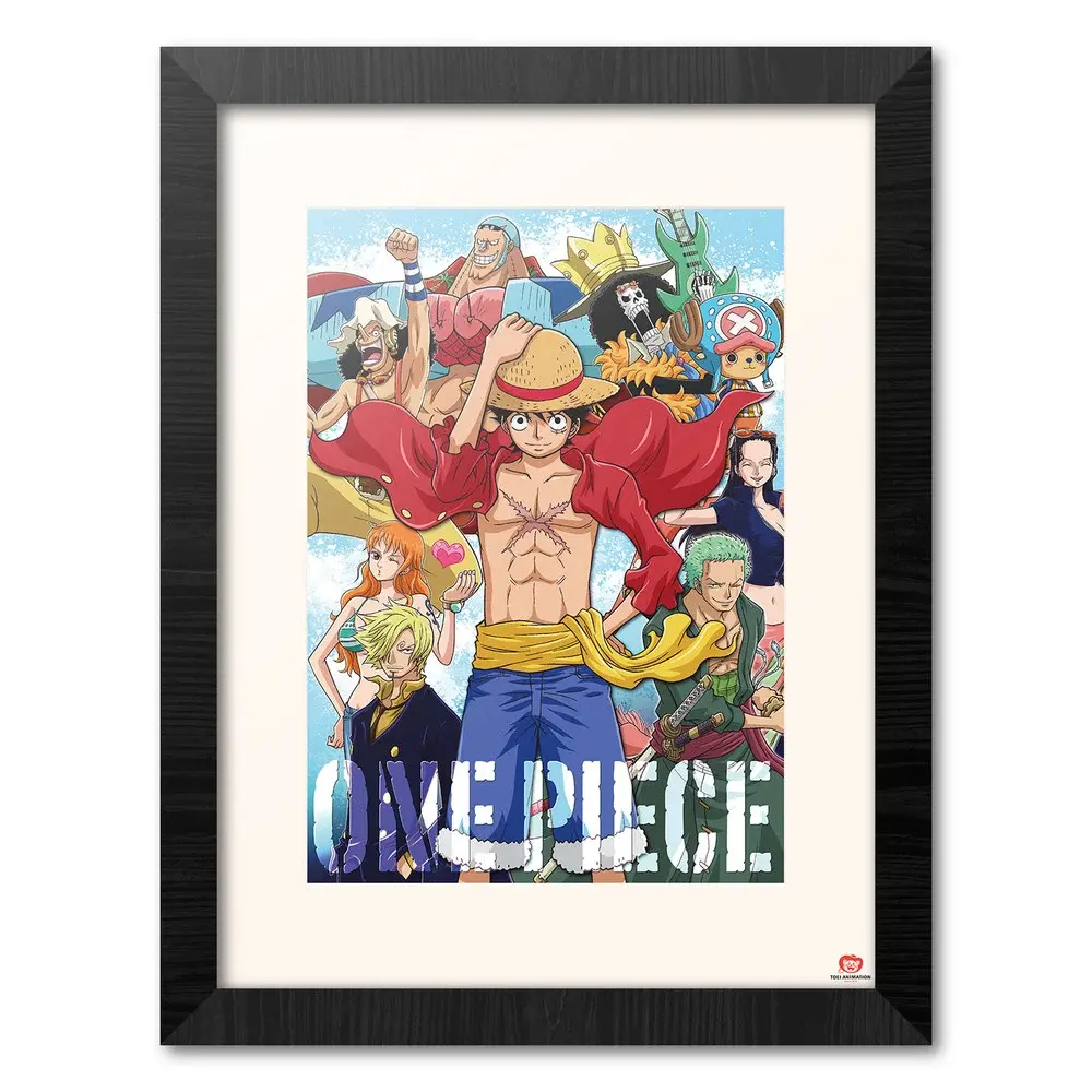 Grupo Erik One Piece Straw Hat Crew Collector Print 30 x 40 cm Grupo Erik One Piece Straw Hat Crew Collector Print 30 x 40 cm