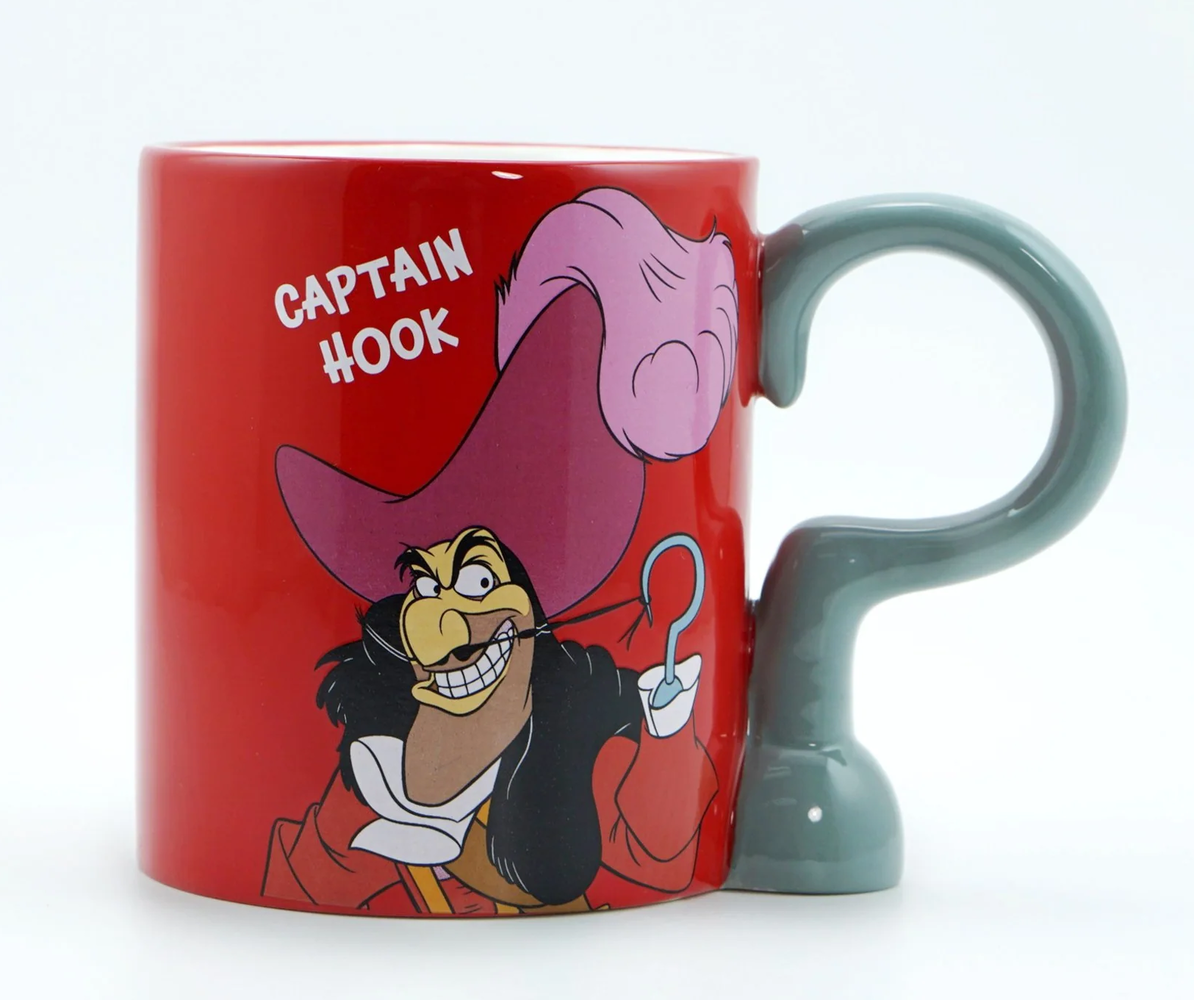 Half Moon Bay Peter Pan Captain Hook 3D Mug Half Moon Bay Peter Pan Captain Hook 3D Mug