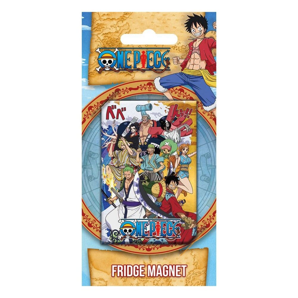 Pyramid International One Piece Making Waves in Wano Magnet Pyramid International One Piece Making Waves in Wano Magnet