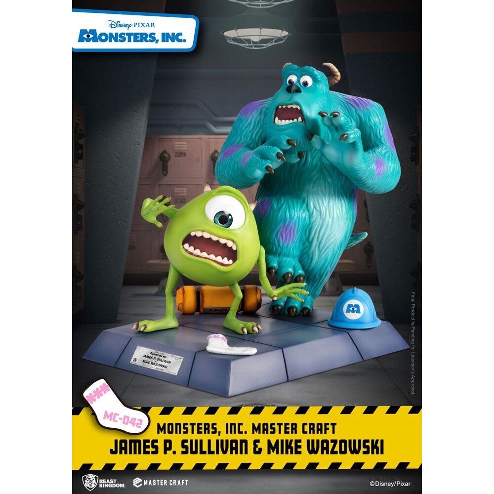 Monsters, Inc. Master Craft Statue James P. Sullivan & Mike Wazowski 34 cm