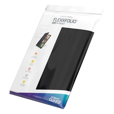 Ultimate Guard Flexxfolio 360 Portfolio 18-Pocket Zwart
