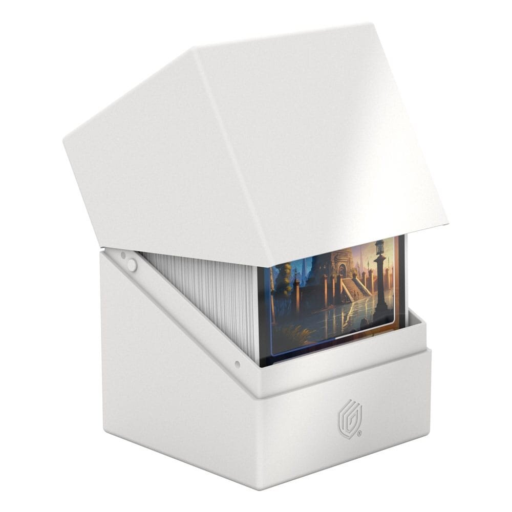 Ultimate Guard Boulder Deck Case 100+ Solid White Ultimate Guard Boulder Deck Case 100+ Solid White