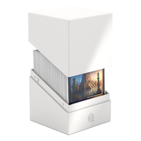 Ultimate Guard Boulder Deck Box 100+ Solid Wit Ultimate Guard Boulder Deck Box 100+ Solid Wit