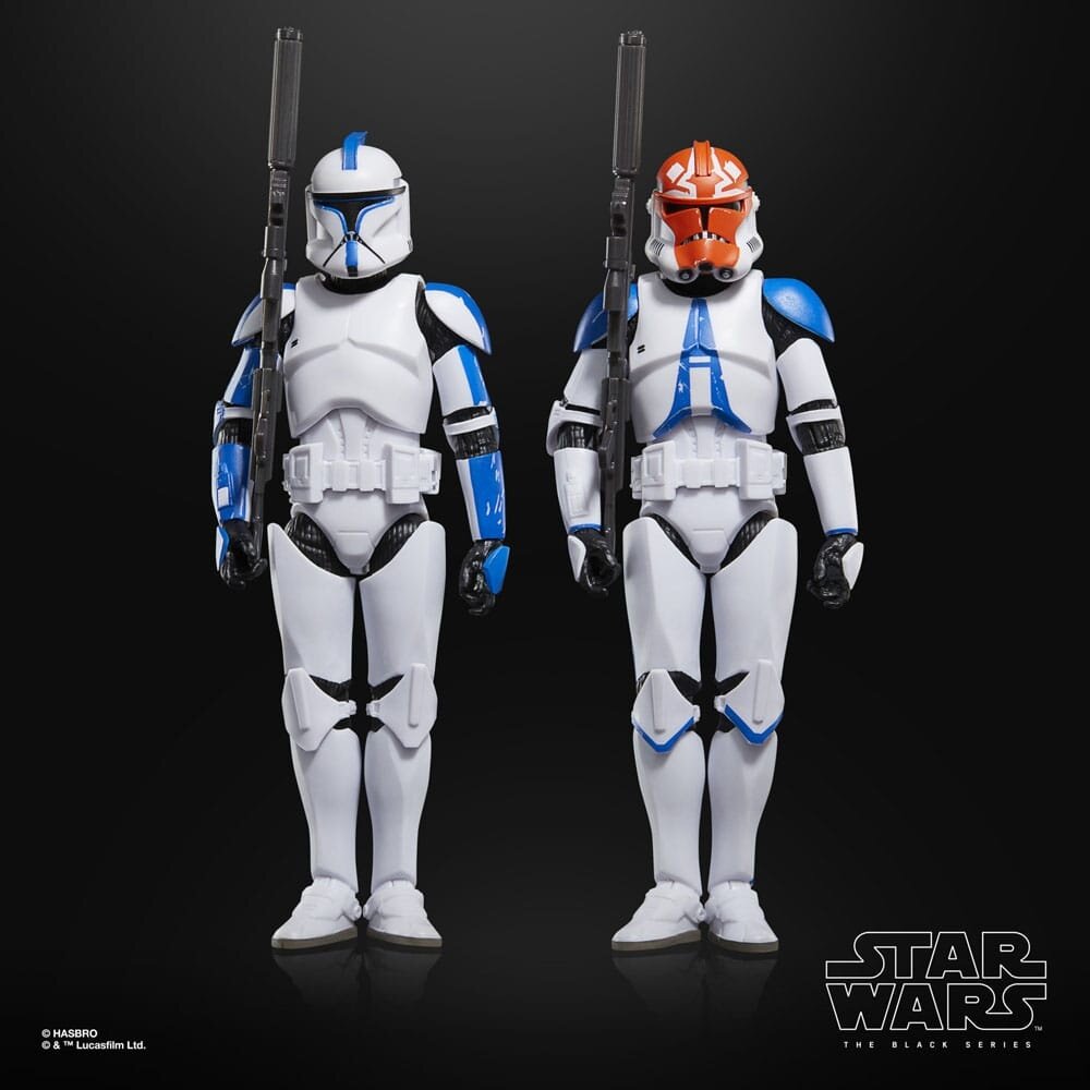 Hasbro Star Wars: Ahsoka Black Series Action Figure 2-Pack Phase I Clone Trooper Lieutenant & 332nd Ahsoka's Clone Trooper 15 cm Hasbro Star Wars: Ahsoka Black Series Action Figure 2-Pack Phase I Clone Trooper Lieutenant & 332nd Ahsoka's Clone Trooper 15 cm